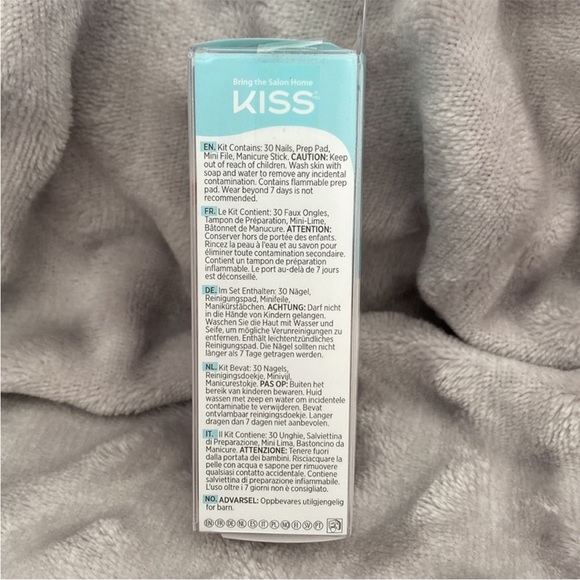 NWOT ImPRESS Color Press-ON Manicure in Mint to Be - Picture 4 of 5